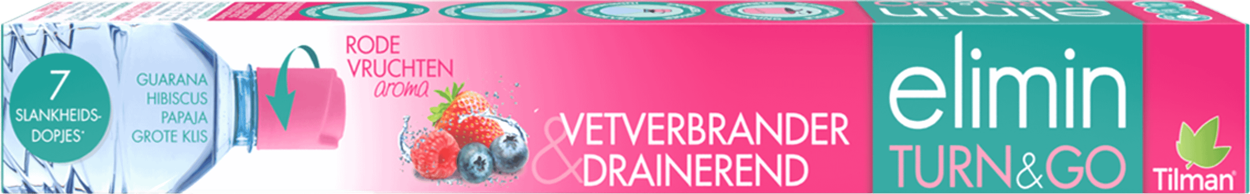 Elimin Turn & Go Rode Vruchten Pdr Dopjes 7  -  Tilman