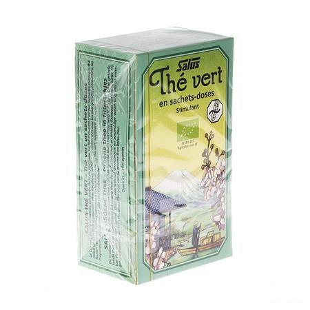 Salus Infusie Groene Thee Bio Builtje 15  -  Ocebio