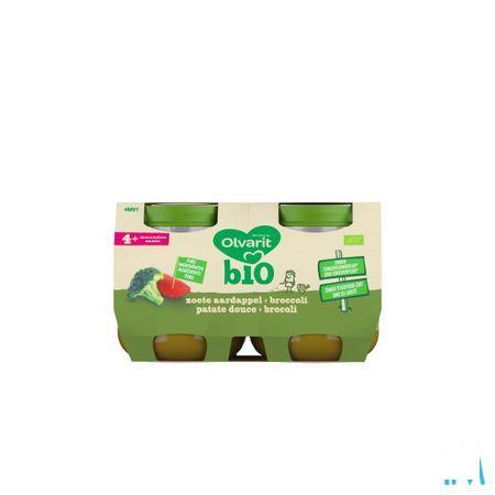 Olvarit Bio Patate Douce Broccoli 4M 2X125G  -  Nutricia