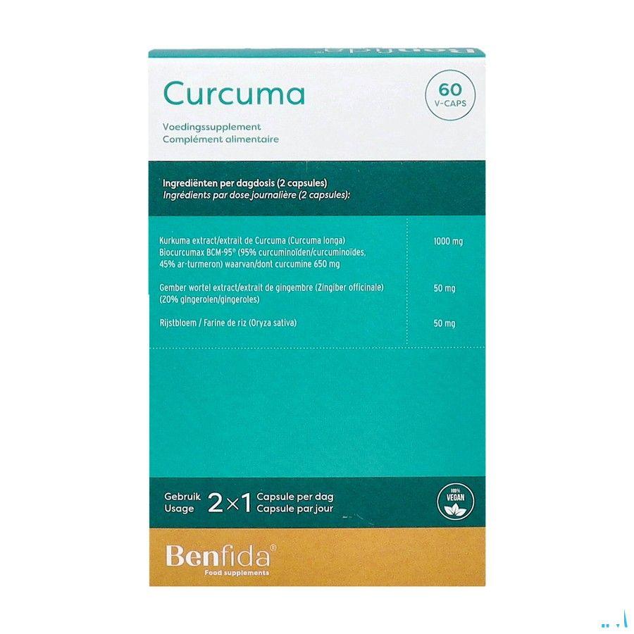Benfida Curcuma Caps 60 - Ontsteking