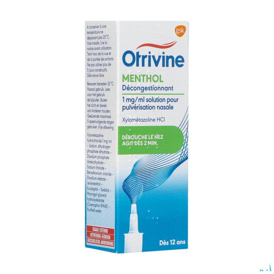Otrivine Menthol Microdos 10 ml