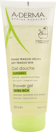 Aderma Douchegel Overvet 200 ml  -  Aderma