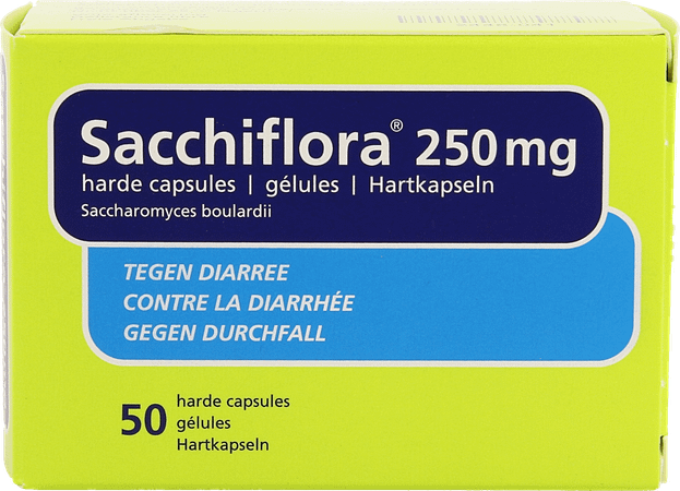 Sacchiflora 250 mg Capsule Dur 50 Blister