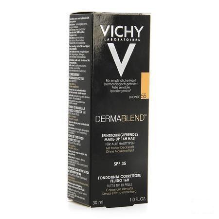 Vichy Fdt Dermablend Fluide 55 Bronze 30 ml  -  Vichy