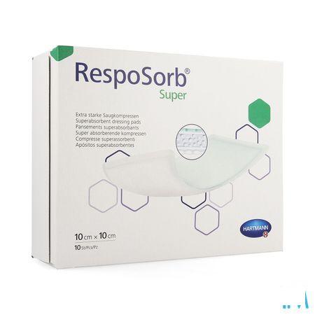 Resposorb Super 10x10cm 10 P/s  -  Hartmann