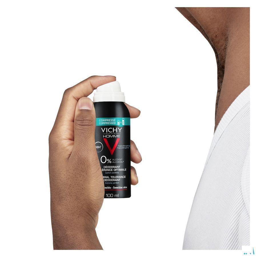 Vichy Homme Deo Aero Optimale Tolerantie 48H 100 ml  -  Vichy