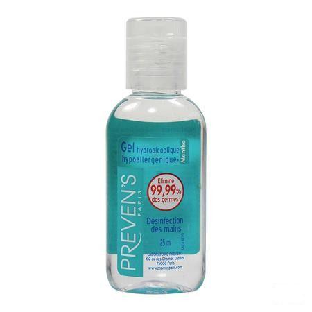 Preven's Handgel Hydroalcohol.munt 25 ml