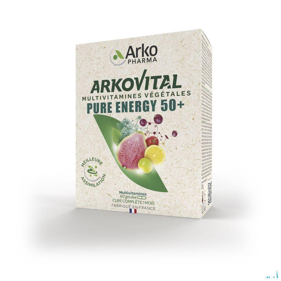 Arkovital Pure Energy 50 + Capsule 60  -  Arkopharma
