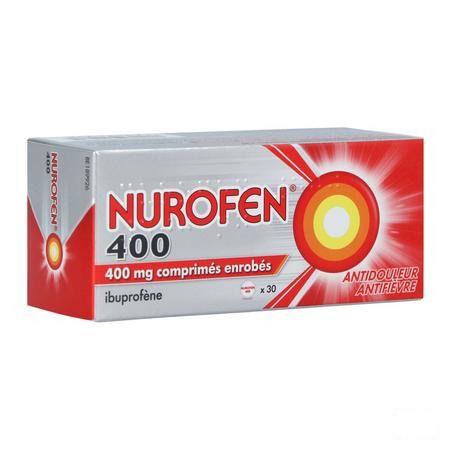 Nurofen Comprimes Enrob. 30 X 400 mg