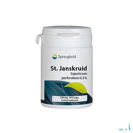 St Janskruid 500 mg Springfield V-Capsule 60  -  Springfield Nutraceuticals