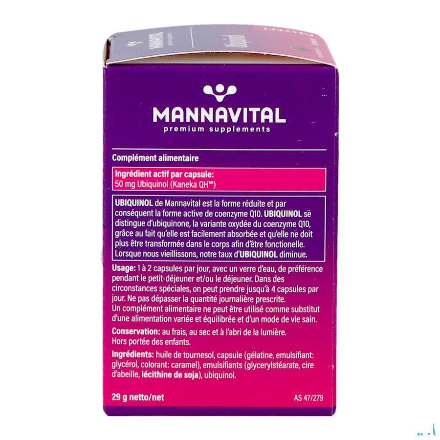 Mannavital Ubiquinol Capsule 60