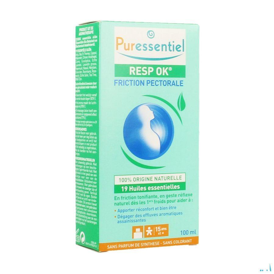 Puressentiel Respiratoire Friction Pectorale 100 ml  -  Puressentiel