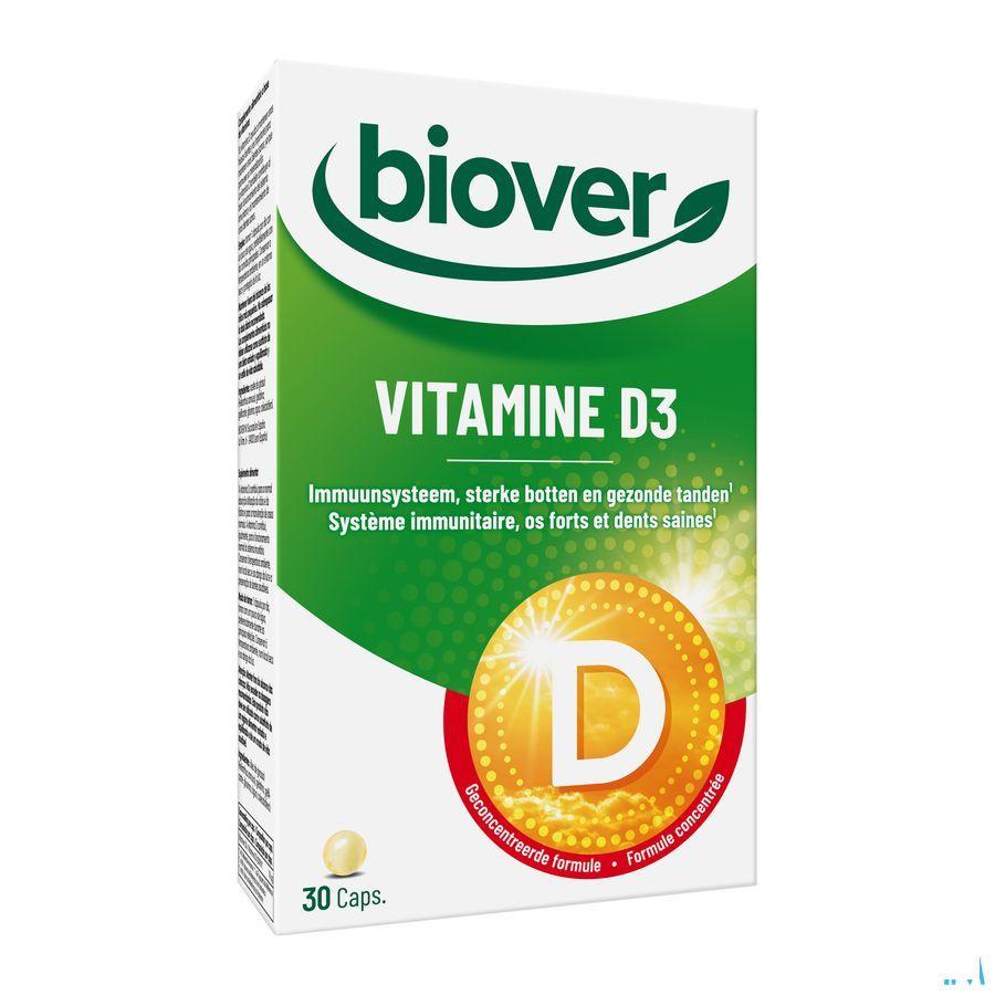 Biover Vitamine D3 Caps 30