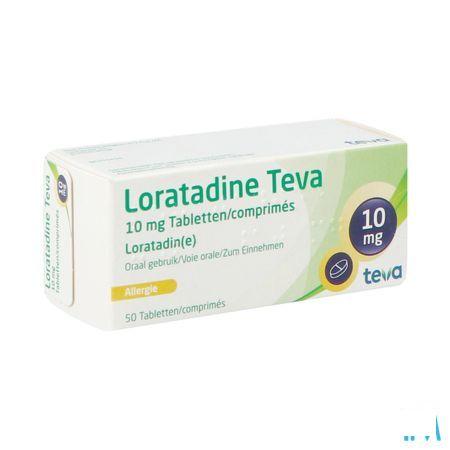 Loratadine Teva 10 mg Tabletten 50 X 10 mg 