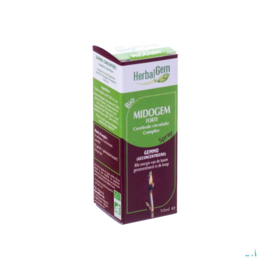 Herbalgem Midogem Forte Complex Circul.cerebr.spr10 ml  -  Herbalgem