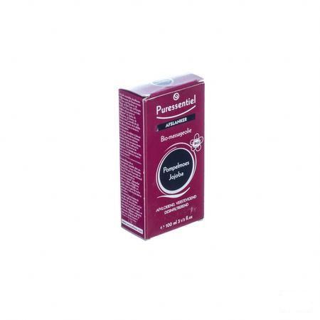 Puressentiel Mass.olie Pompelmoes-jojoba Bio 100 ml  -  Puressentiel