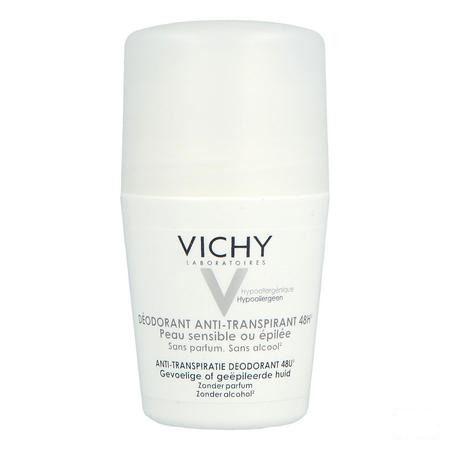 Vichy Deo Gev. H-geepileerd Roller 48u 50 ml  -  Vichy