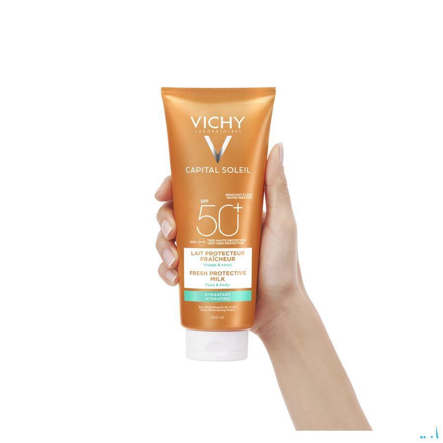 Vichy Cap Solution Ip50 + Lait Corps 300 ml  -  Vichy