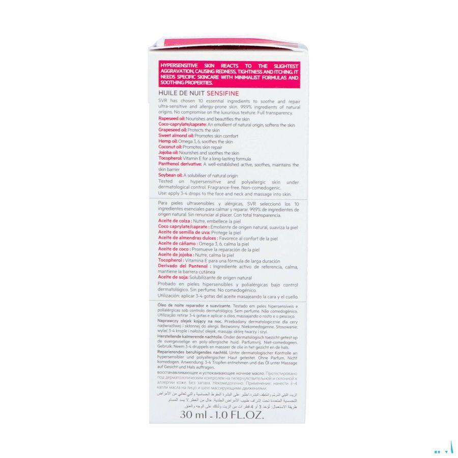 Svr Sensifine Huile Nuit 30 ml