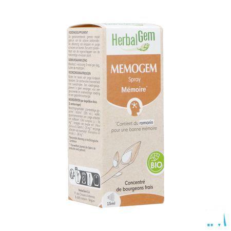 Herbalgem Memogem Spray Bio 15 ml