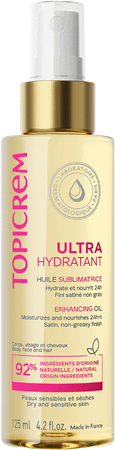 Topicrem Um Ultra-Hydraterende Olie 125ml