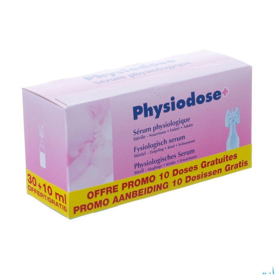 Physiodose Serum Physio Ud Ster 30 + 10 X5 ml