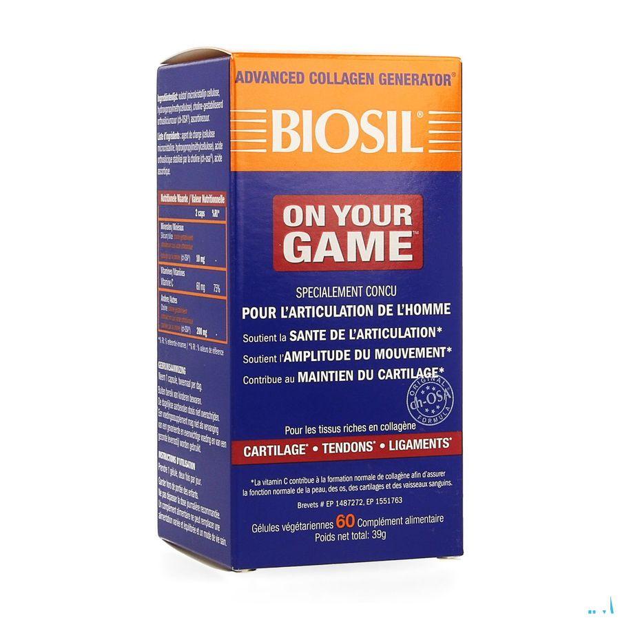 Biosil On Your Game Capsule 60  -  Bio Minerals