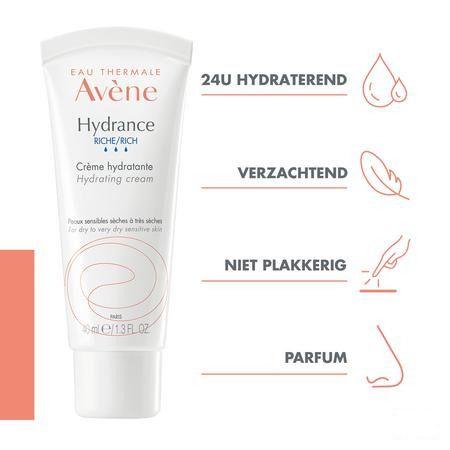 Avene Hydrance Rijk Creme 40 ml  -  Avene