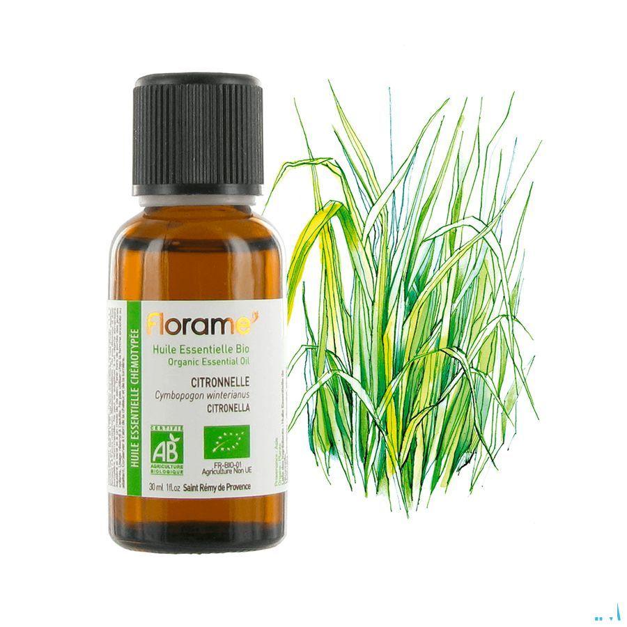 Florame He Citronnelle Bio 10 ml  -  Natur'Inov