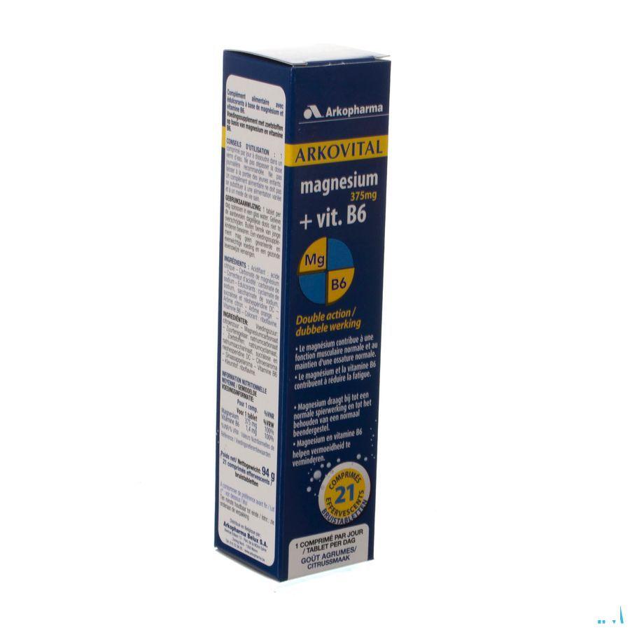Arkovital Magnesium B6 Bruistabletten 21  -  Arkopharma