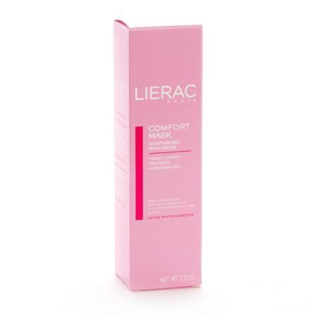 Lierac Masker Comfort Romige Hydra Creme Tube 50 ml