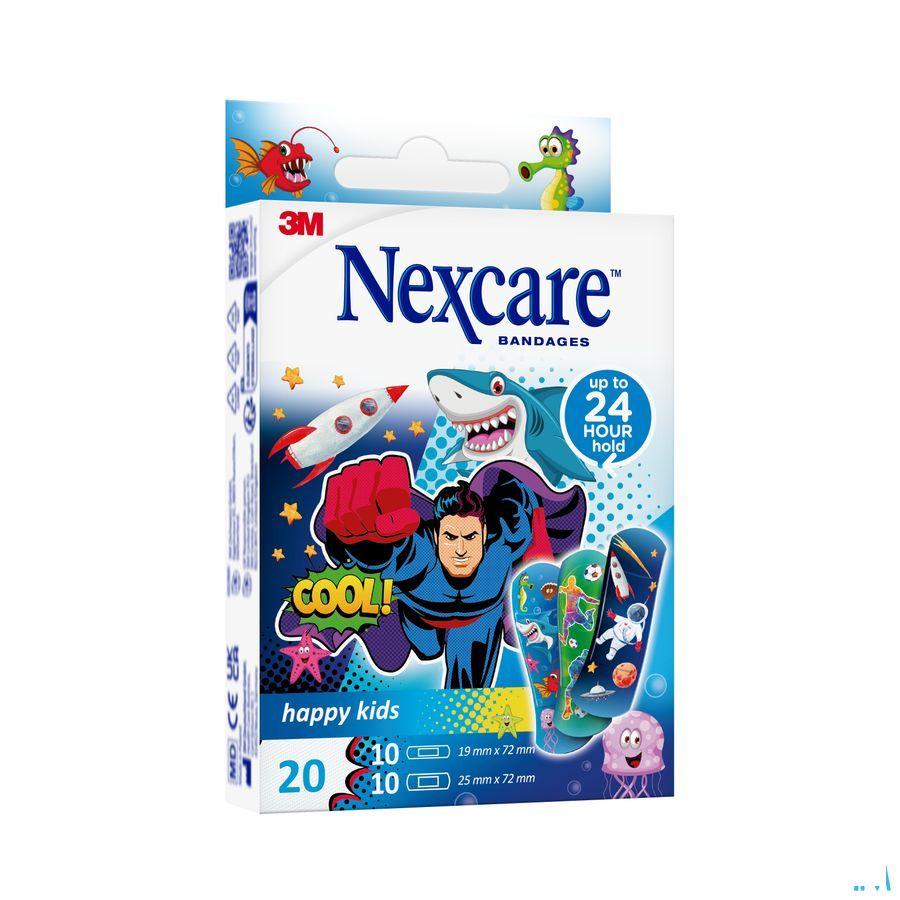 Nexcare Happy Kids Boys 20  -  3M