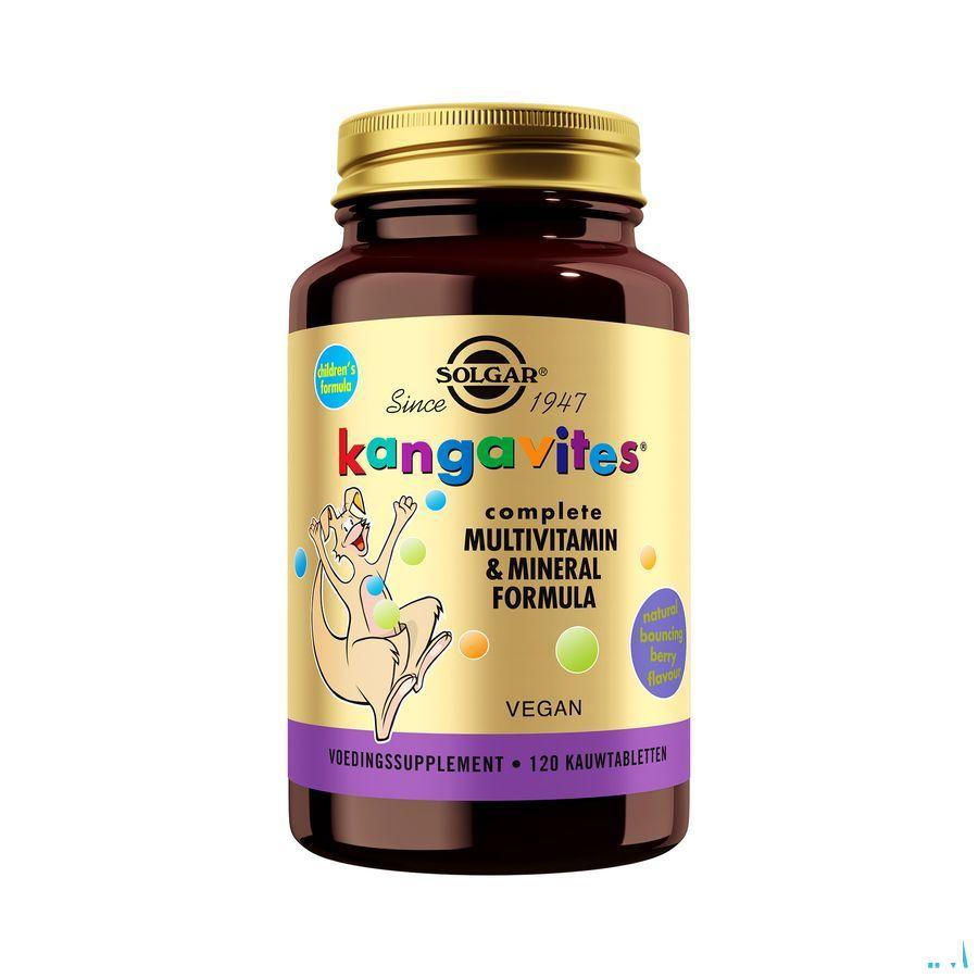 Solgar Kangavites Bouncing Berry Kauwtabletten 120  -  Solgar Vitamins