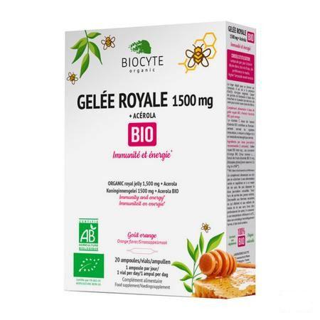 Biocyte Gelee Royale 1500Mg Bio Amp 20  -  Biocyte