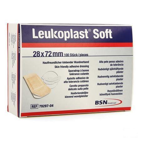 Leukoplast Soft 28x72mm 100