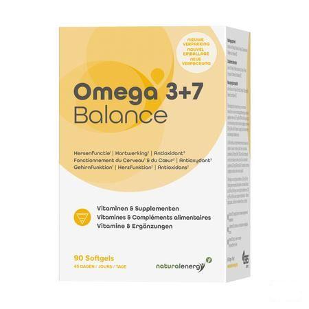 Omega 3 + 7 Balance Natural Energy Capsule 90