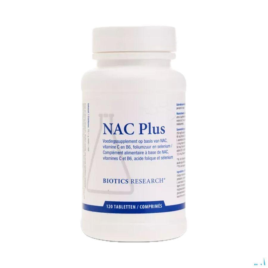 Biotics NAC Plus 120 tabletten  -  Energetica Natura