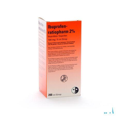 Ibuprofen Teva 2% Sirop 200 ml
