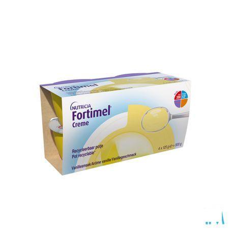 Fortimel Creme Vanille 4X125 g  -  Nutricia