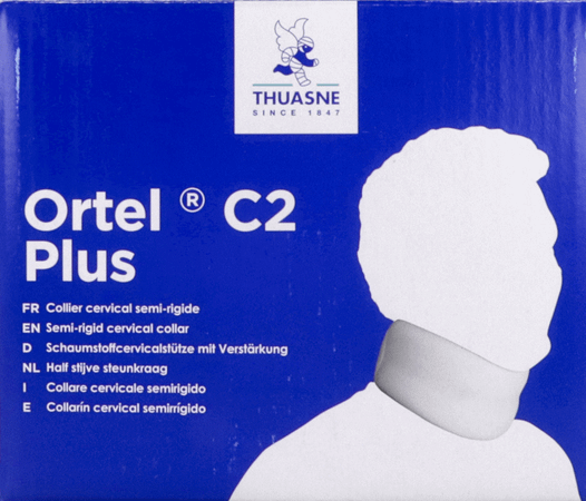Ortel C2 + Halskraag Blauw 11cm T1 2392  -  Thuasne Benelux