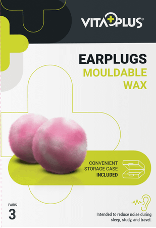 Pharmex Bouchons Oreille Malleabl.Cire Vitaplus3X2