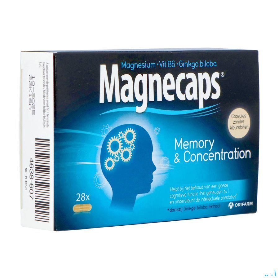 Magnecaps Memory & Concentration Caps 28 
