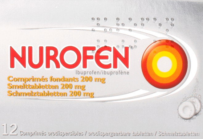 Nurofen Comprimes Fondants 12 X 200 mg