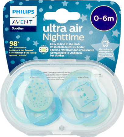 Philips Avent Sucette +0M Air Night Mix