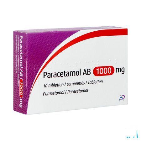 Paracetamol Ab 1000 mg Comp 10