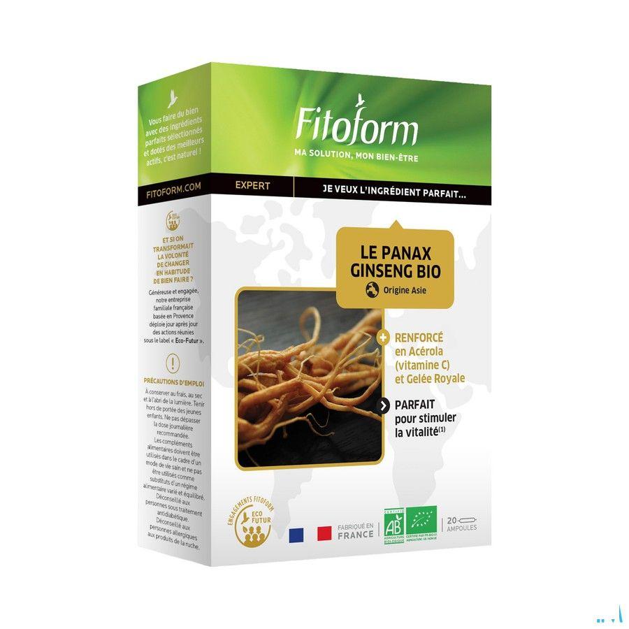 Pana x Ginseng Bio Amp 20 Fitoform