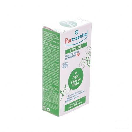 Puressentiel Mass.olie Argan Atlasceder Bio 100 ml  -  Puressentiel
