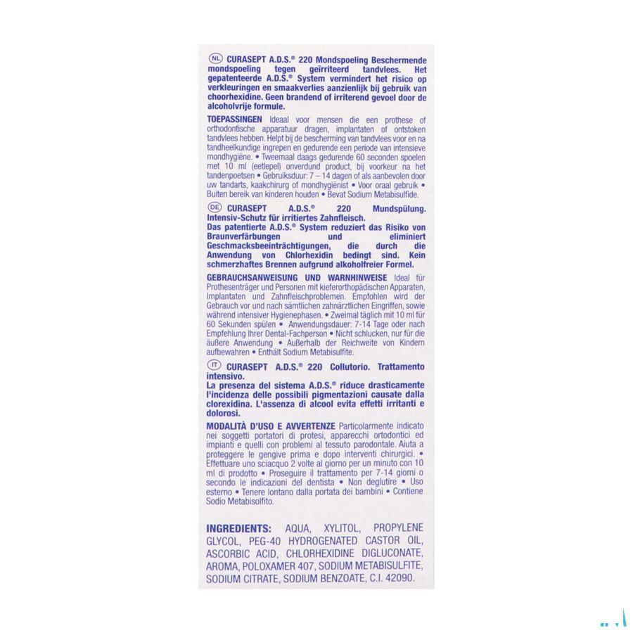 Curasept Mondspoelmiddel 0,20% 200 ml