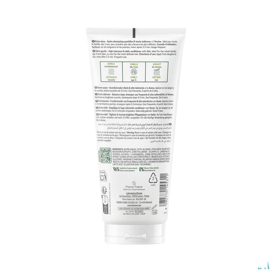 Klorane Capilaire Balsem Haver 200 ml