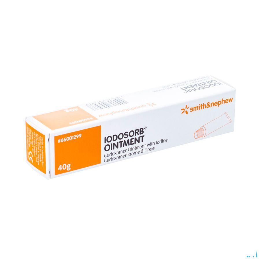 Iodosorb Ointment Tube 1X40G 66001299  -  Smith Nephew